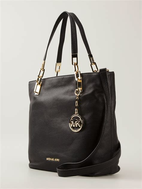 michael kors bowery large shoulder bag black|Michael Kors flat shoulder handbags.